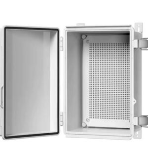 Box Type ABS Plastic Enclosure White 200x100x70