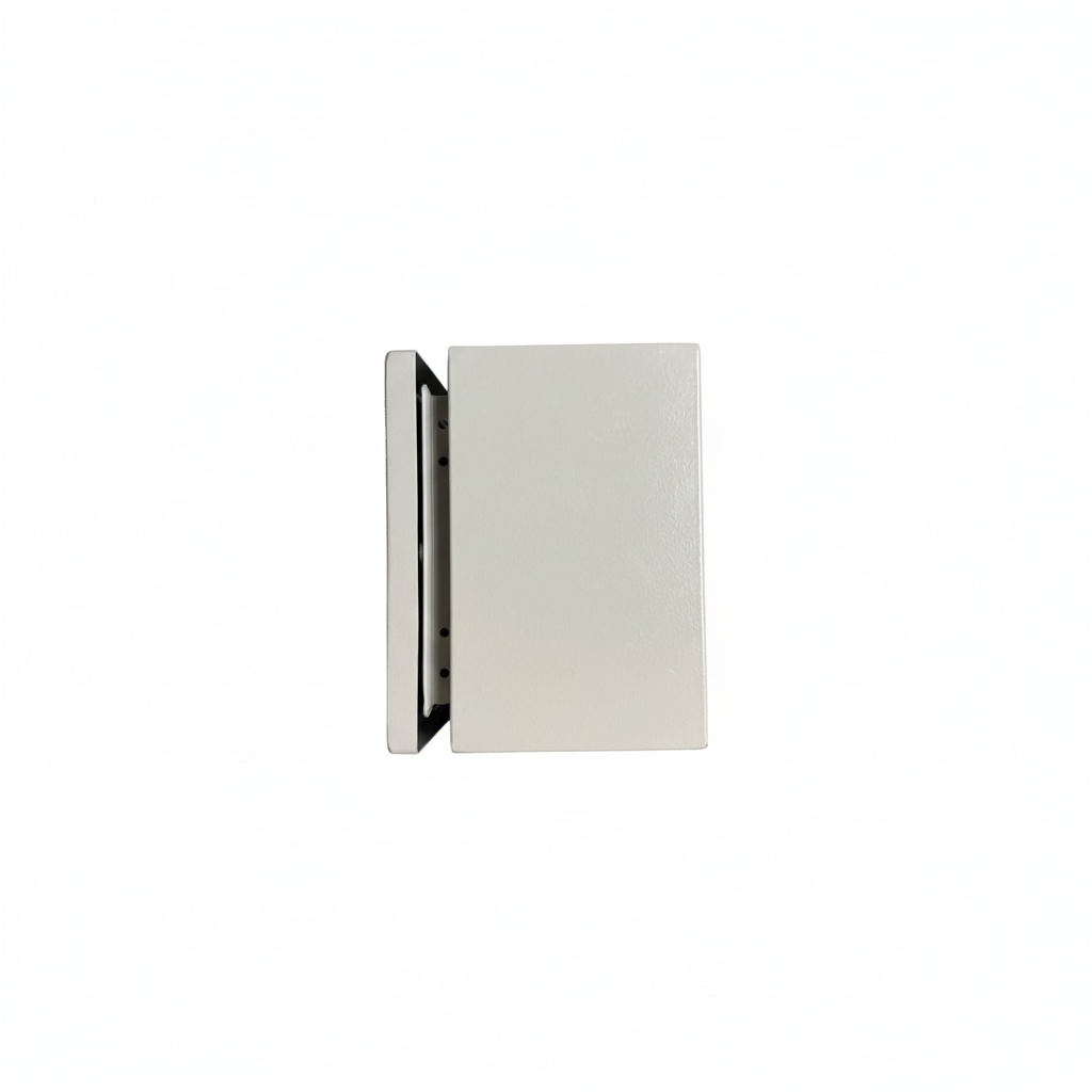 box type galvanized steel enclosure powder coated grey 200x200x150 (hxwxd) box type galvanized steel enclosure powder coated grey 200x200x150 (hxwxd)