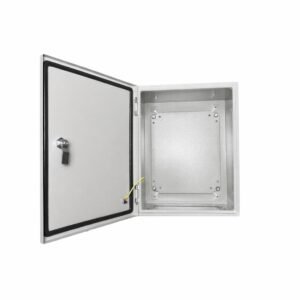 Box Type Carbon Steel Enclosure Powder Coated Grey 400x300x250(HxWxD)