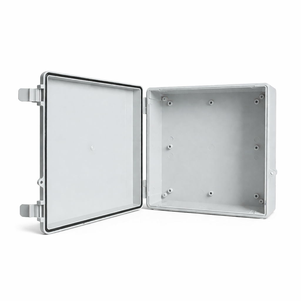 Box Type ABS Plastic Enclosure White 330x330x130(HxWxD)