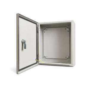 Box Type Carbon Steel Enclosure Powder Coated Grey 400x300x150(HxWxD)