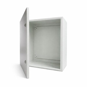 Box Type Carbon Steel Enclosure Powder Coated Grey 500x400x200(HxWxD)