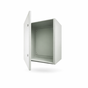 Box Type Carbon Steel Enclosure Powder Coated Grey 600x500x300(HxWxD)