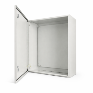 Box Type Carbon Steel Enclosure Powder Coated Grey 800x600x200(HxWxD)