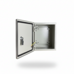 Box Type Carbon Steel Enclosure Powder Coated Grey 300x250x200(HxWxD) - Image 3