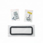 Box Type Carbon Steel Enclosure Powder Coated Grey 400x300x200(HxWxD) - Image 3