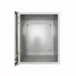 Box Type Galvanized Steel Enclosure Powder Coated Grey 400x300x250mm - Image 4