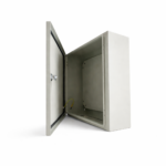 Box Type Carbon Steel Enclosure Powder Coated Grey 400x400x150(HxWxD) - Image 2