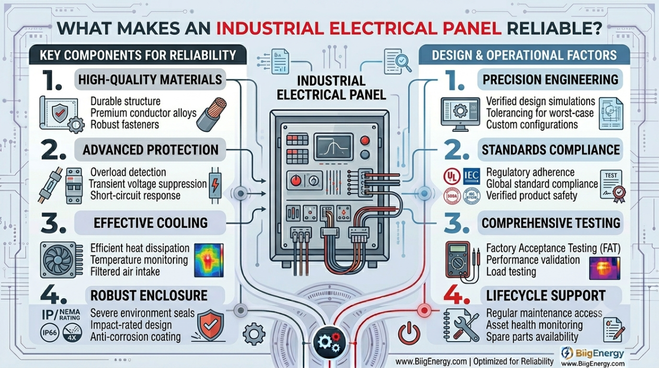 What Makes an Industrial Electrical Panel Reliable?